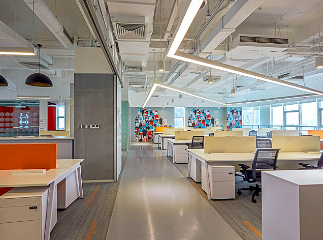 繽果文化傳媒公司辦公室裝修設計